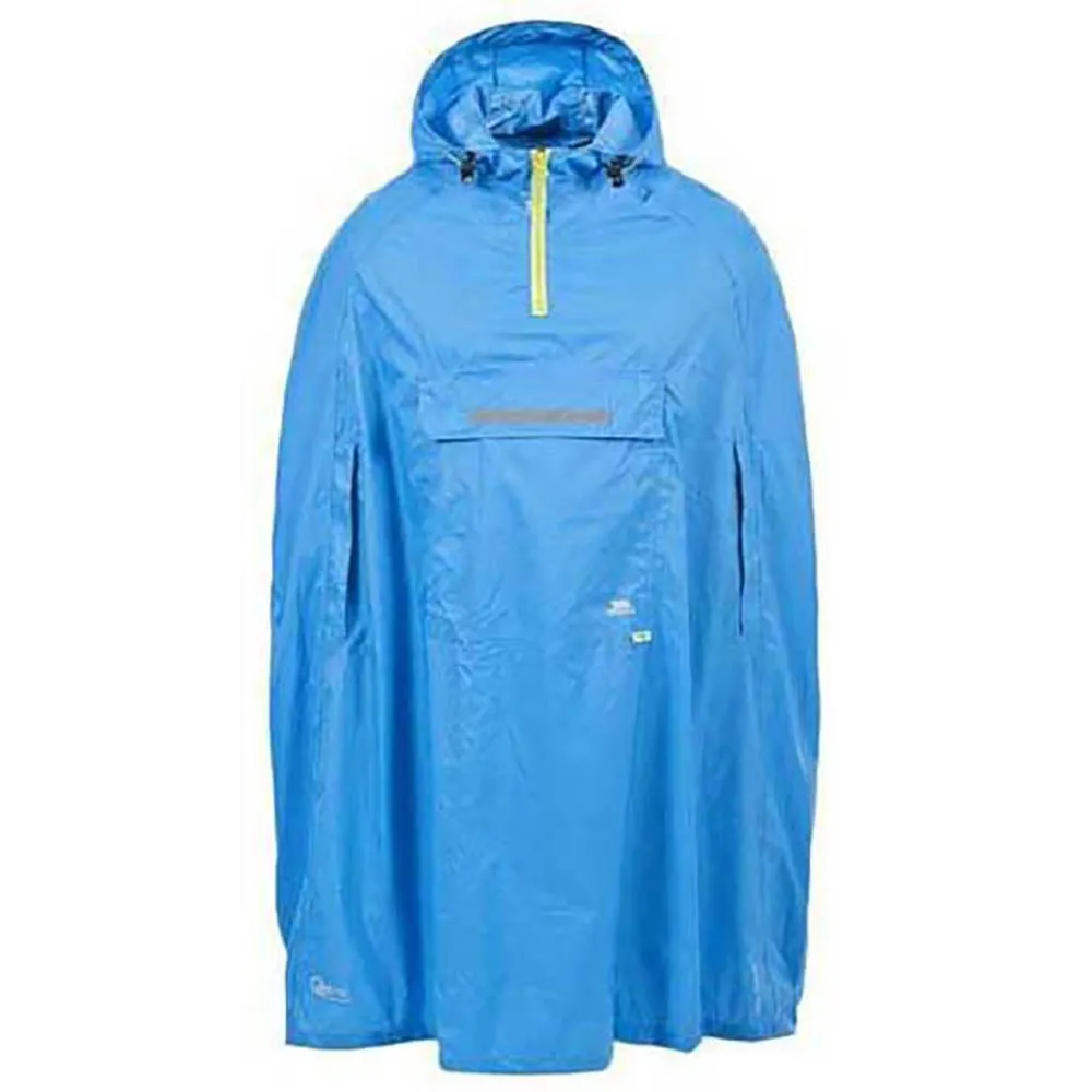 Trespass Qikpac Poncho Blauw