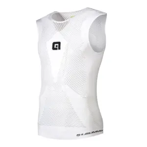 Ale S1 Summer Mesh Sleevless Mouwloos Basislaag Wit
