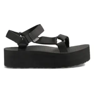 Teva Flatform Universal Sandalen Zwart