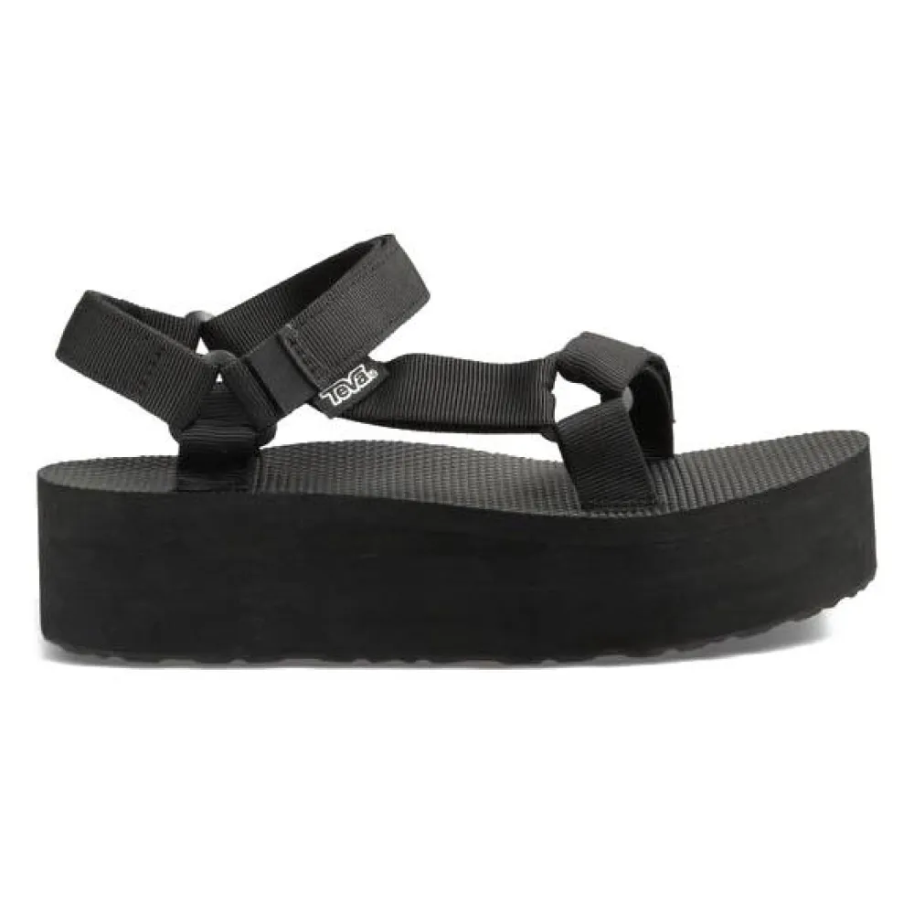Teva Flatform Universal Sandalen Zwart