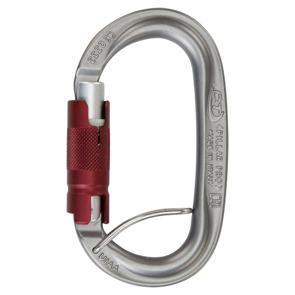 Climbing Technology Pillar Pro Tg Karabijnhaak Rood