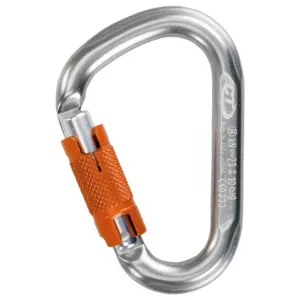 Climbing Technology Snappy Wg Geanodiseerd Karabijnhaak Grijs