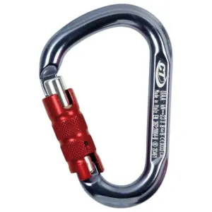 Climbing Technology Snappy Tg Geanodiseerd Karabijnhaak Blauw
