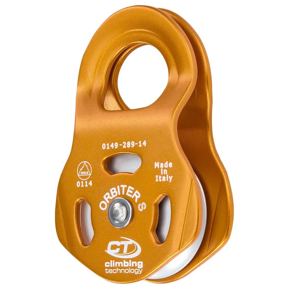 Climbing Technology Orbiter S Katrol Oranje