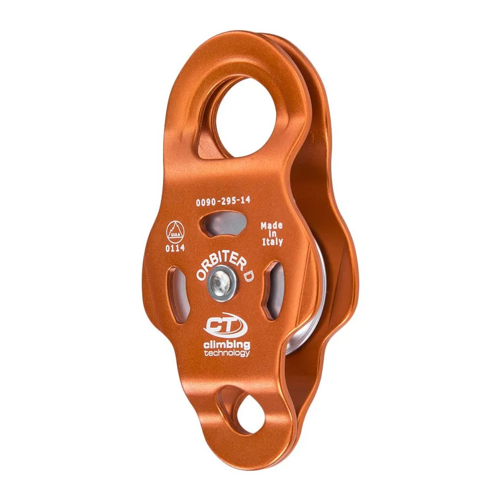 Climbing Technology Orbiter D Katrol Oranje