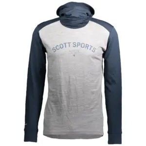 Scott Defined Medino T-shirt Met Lange Mouwen Grijs