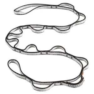 Diamond 12 Mm Dynex Daisy Chain Sling Zwart
