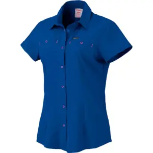 Trangoworld Crika Overhemd Met Korte Mouwen Blauw