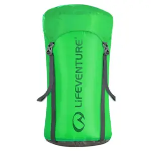 Lifeventure Ultralight 15l Comprimeerzak Groen