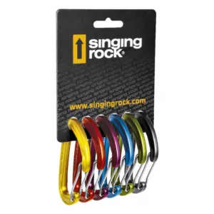 Singing Rock Vision Karabijnhaak 6 Eenheden Multicolor