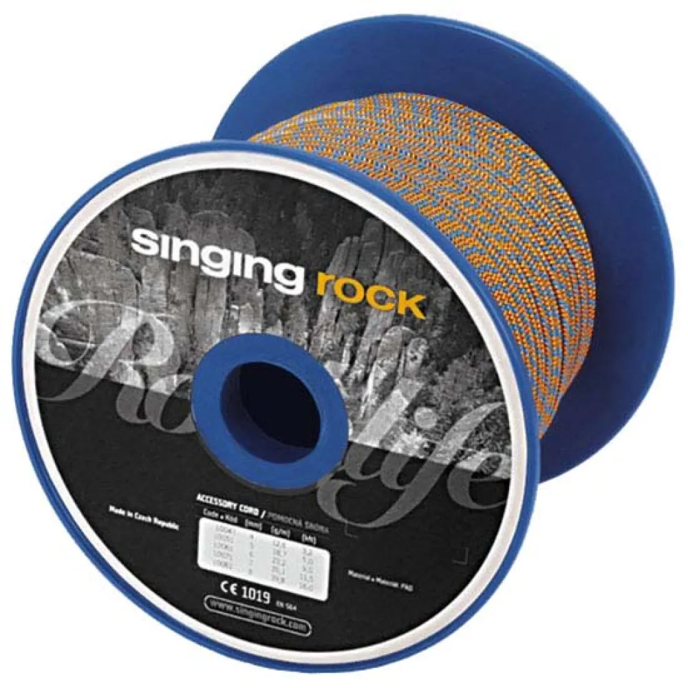 Singing Rock 5 Mm Touw Blauw