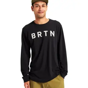 Burton Brtn T-shirt Met Lange Mouwen Zwart