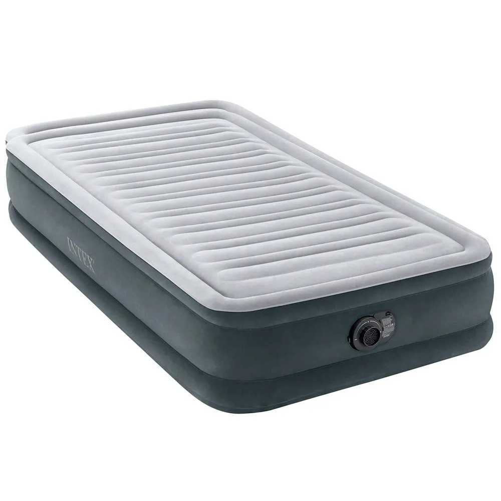 Intex Full Comfort Plush Mid Rise Luchtbed Grijs