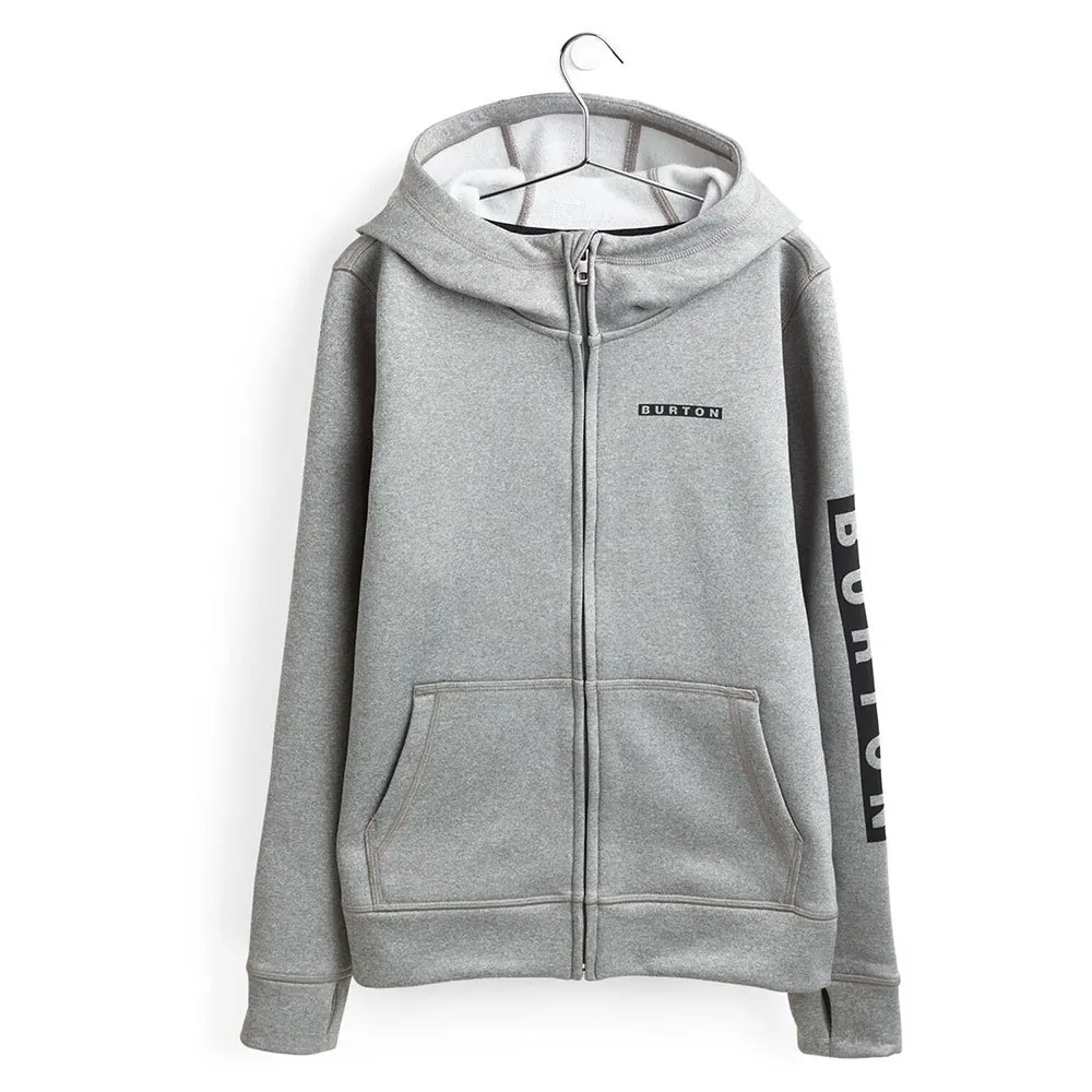 Burton Oak Sweatshirt Met Rits Grijs