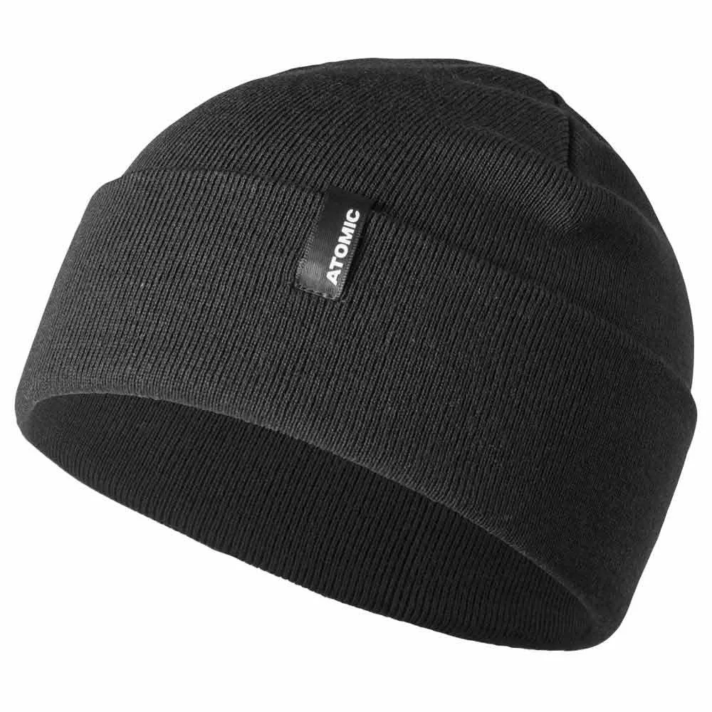 Atomic Alps Rolled Cuff Muts Zwart