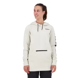 Burton Oak Long Sweatshirt Met Rits Wit
