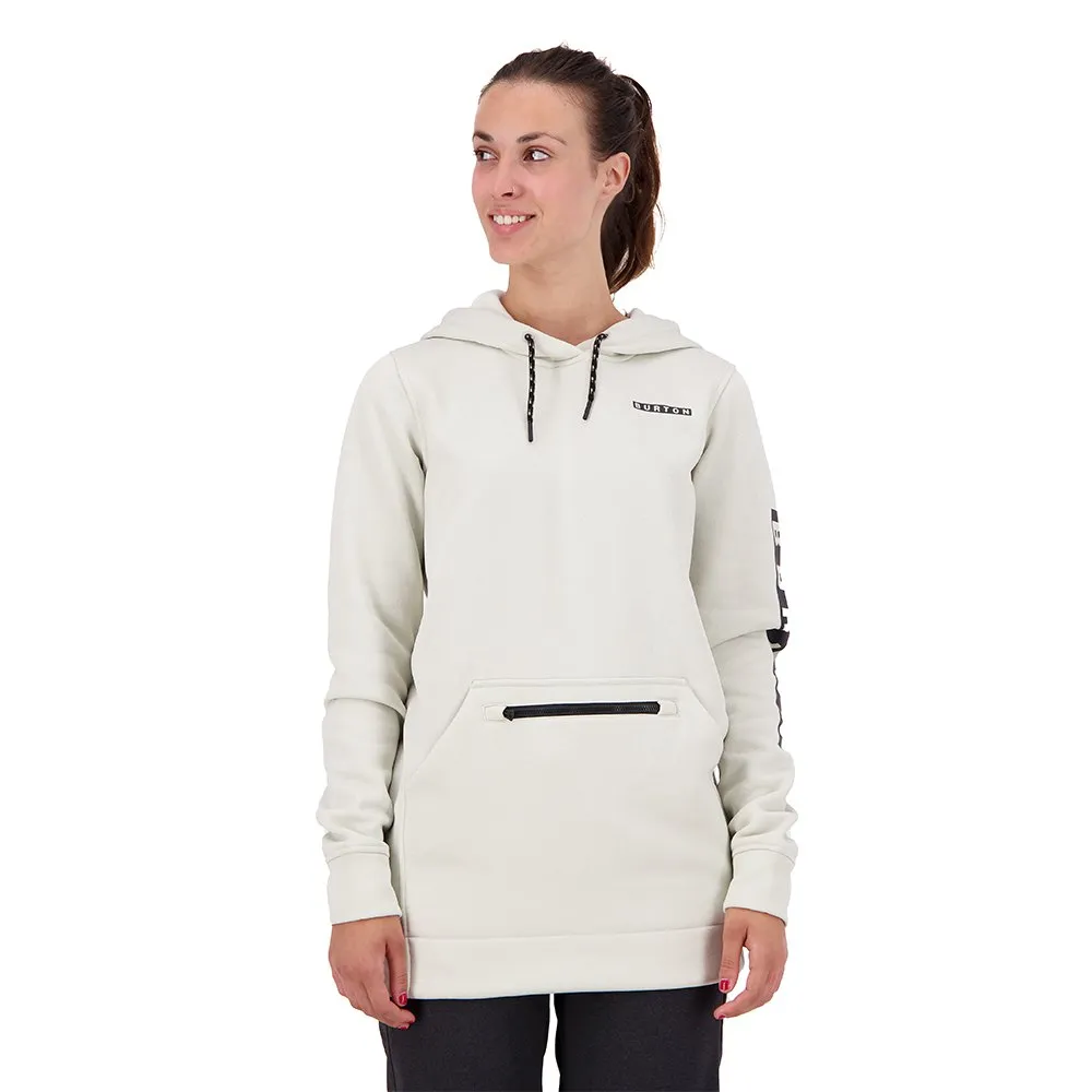Burton Oak Long Sweatshirt Met Rits Wit