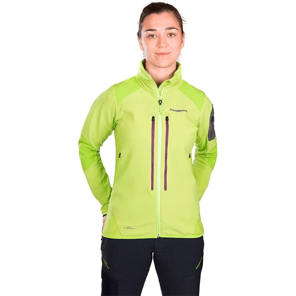 Trangoworld Caubvick Softshelljack Groen