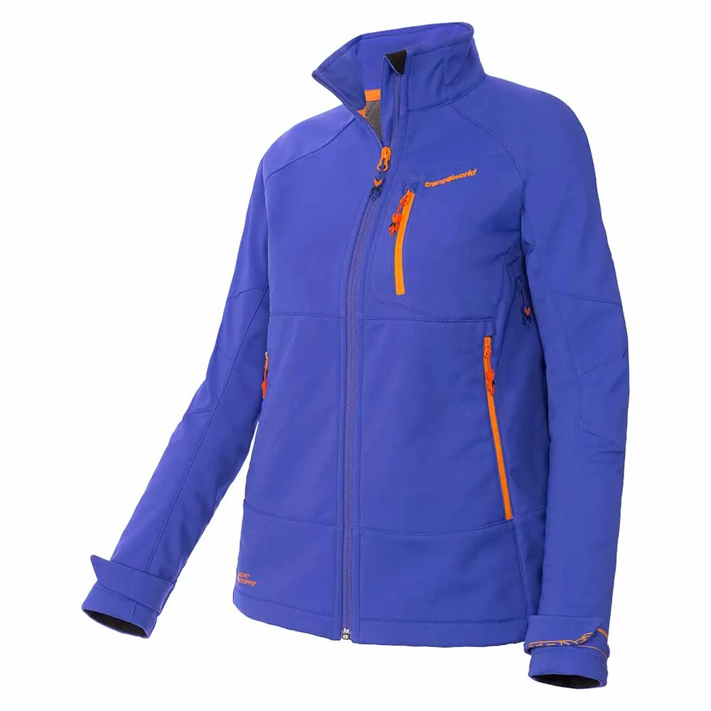 Trangoworld Trx2 Soft Pro Softshelljack Blauw