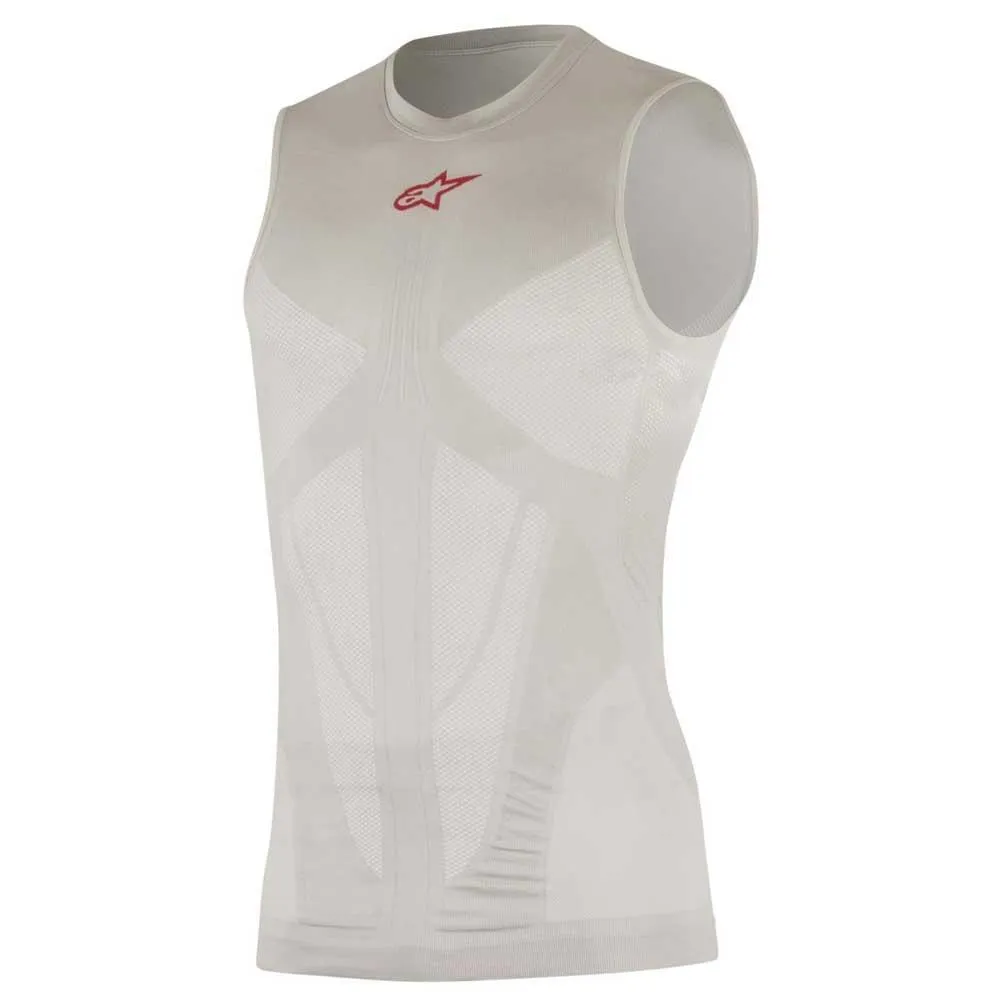 Alpinestars Tech Summer Mouwloos Basislaag Zilver