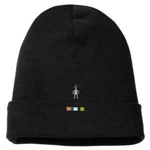 Smartwool Thermal Merino Reversible Cuffed Muts Zwart