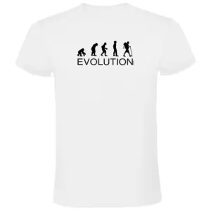 Kruskis Evolution Hiking T-shirt Met Korte Mouwen Wit