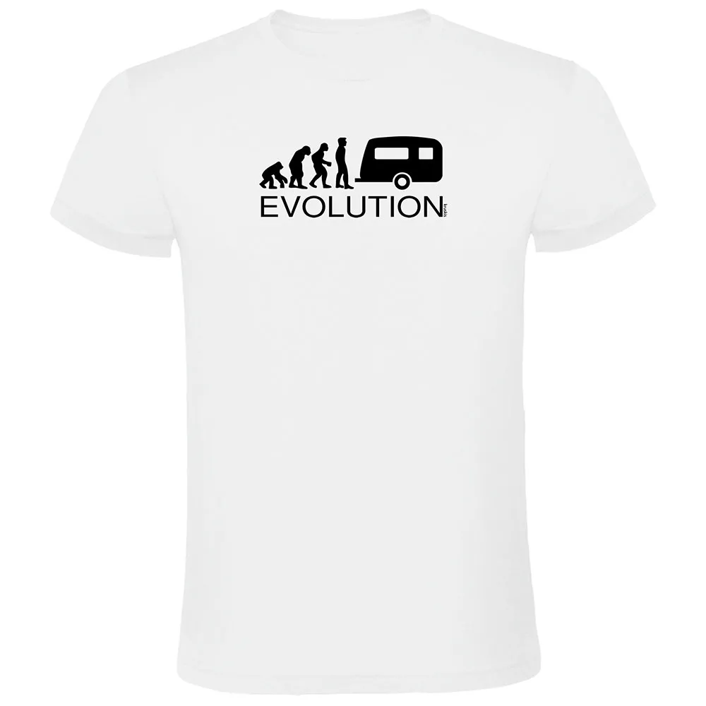 Kruskis Evolution Caravanning T-shirt Met Korte Mouwen Wit