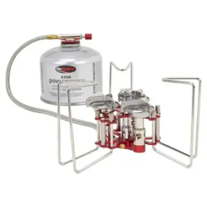 Go System Super Fire Kampeerkookstel Zilver