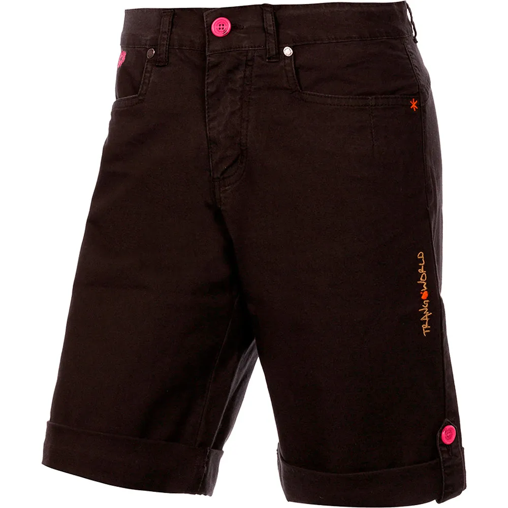 Trangoworld Longa Bermuda Korte Broek Zwart