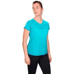 Trangoworld Musia T-shirt Met Korte Mouwen Turquoise