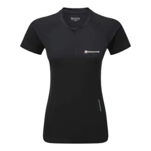Montane Snap T-shirt Met Korte Mouwen Zwart