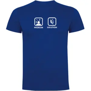 Kruskis Problem Solution Climb T-shirt Met Korte Mouwen Blauw