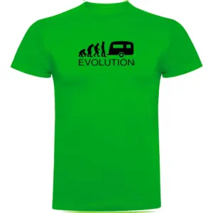 Kruskis Evolution Caravanning T-shirt Met Korte Mouwen Groen