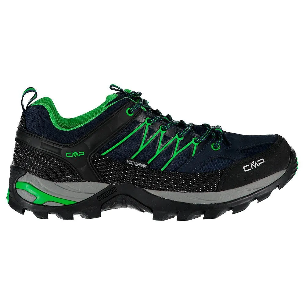 Cmp Rigel Low Wp 3q54457 Wandelschoenen Blauw