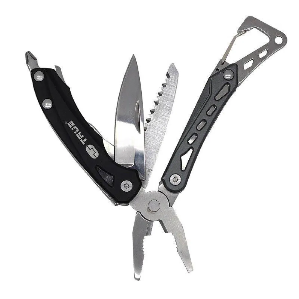True Utility Seven Multitool Zwart