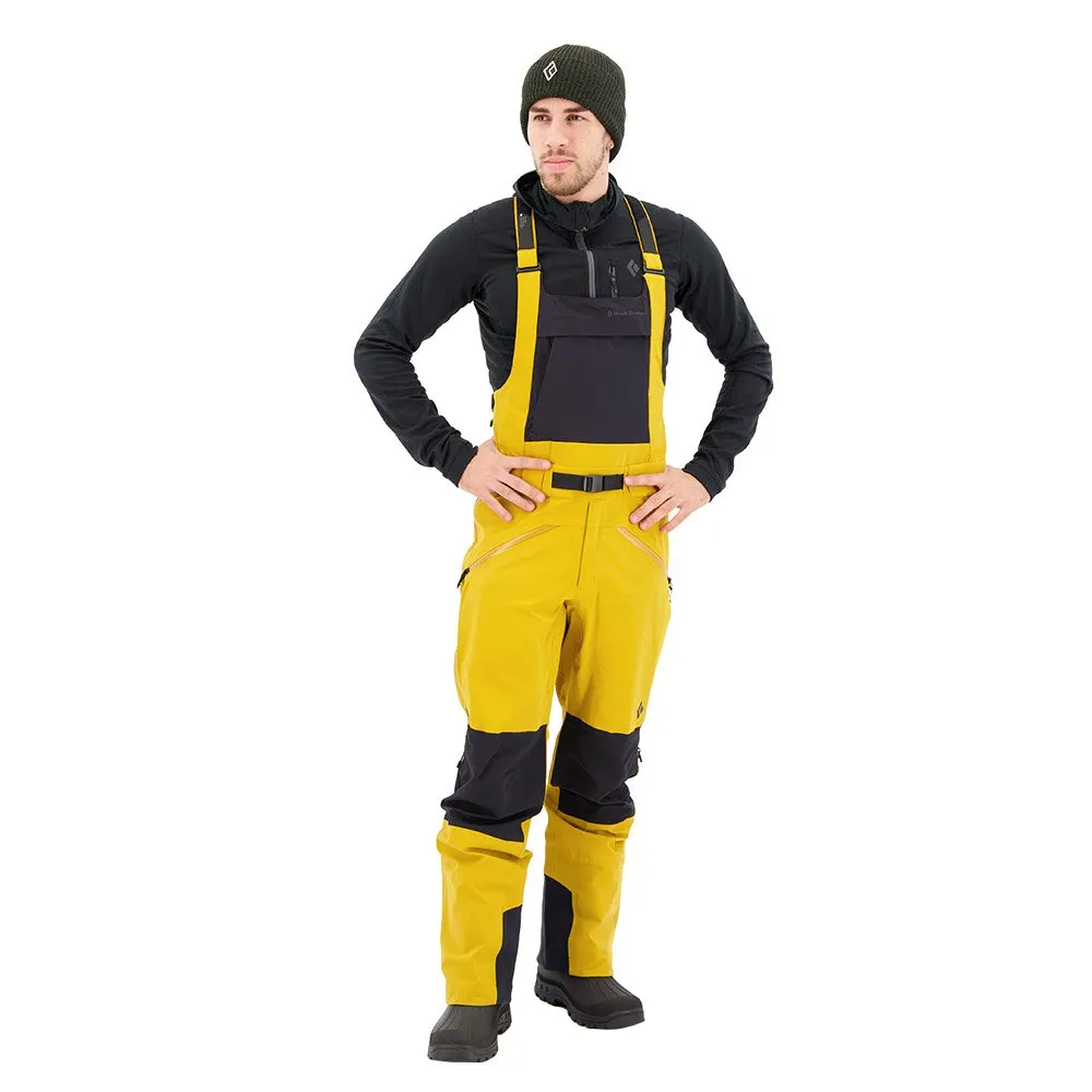 Diamond Recon Stretch Bibs Broek Zwart