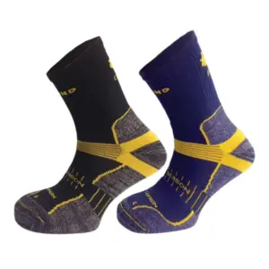 Mund Socks Pilgrim Sokken 2 Paren Zwart