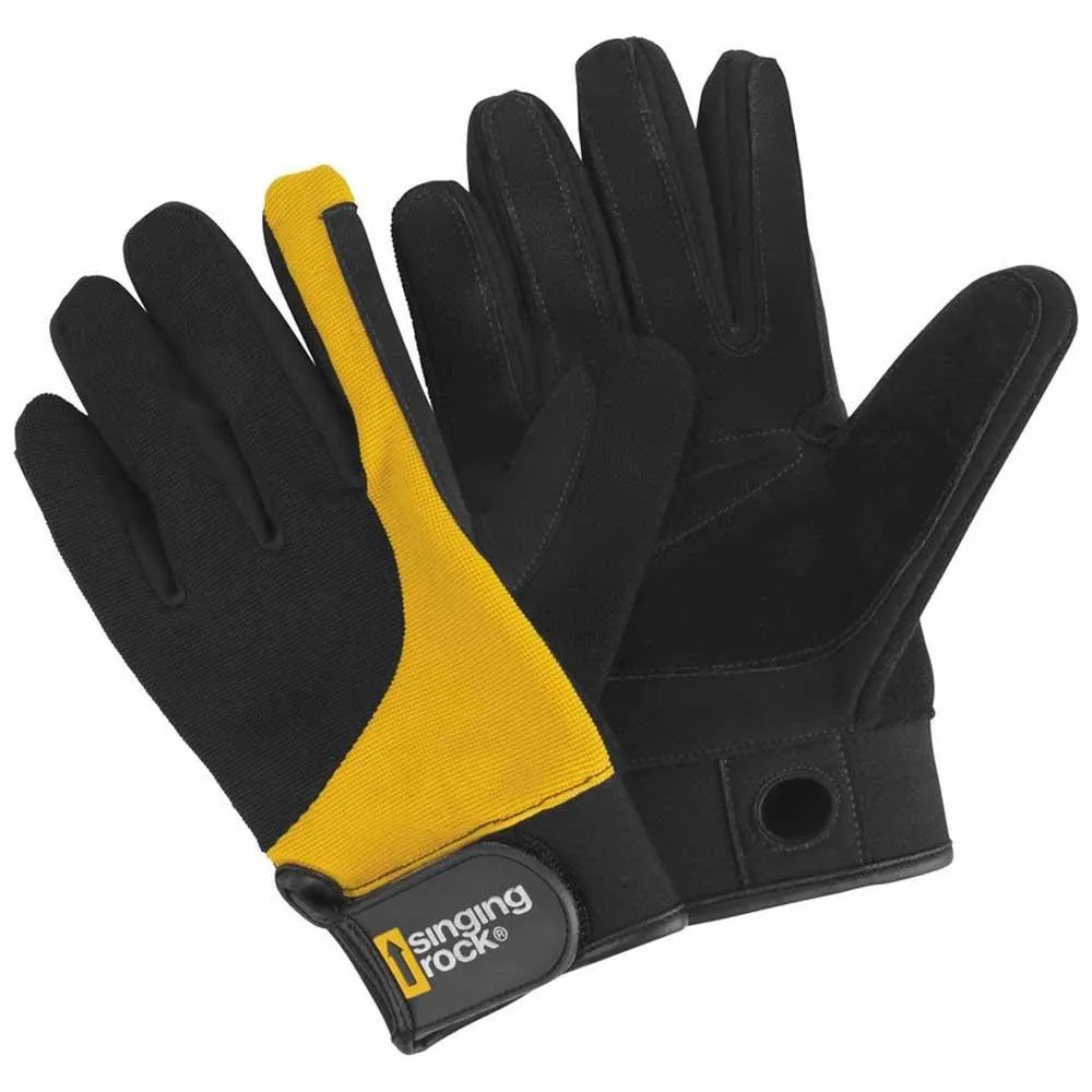Singing Rock Falconer Full Handschoenen Zwart