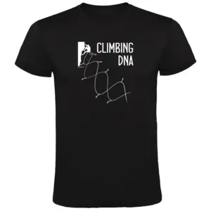 Kruskis Climbing Dna T-shirt Met Korte Mouwen Zwart