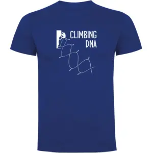 Kruskis Climbing Dna T-shirt Met Korte Mouwen Blauw