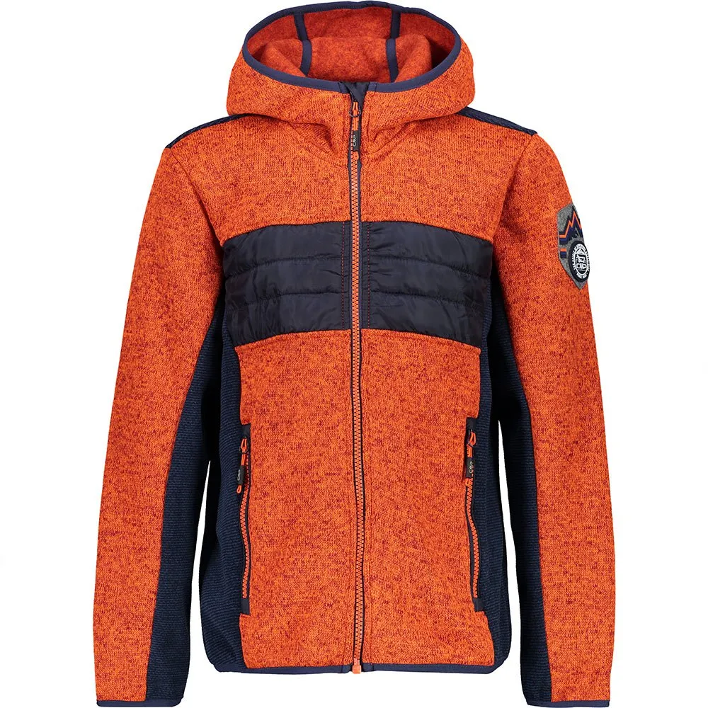 Cmp 38h2064 Fleece Met Kap Oranje