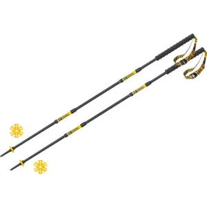 Grivel Trail Three Stokken Zwart