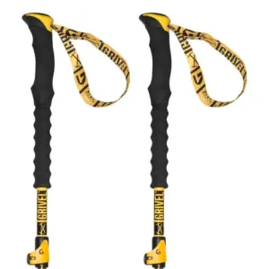 Grivel Trail Vario Stokken Zwart