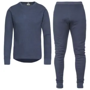Trespass Mystery Lange Mouwen Basislaagset Blauw