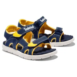 Timberland Perkins Row 2 Strap Junior Sandalen Zwart