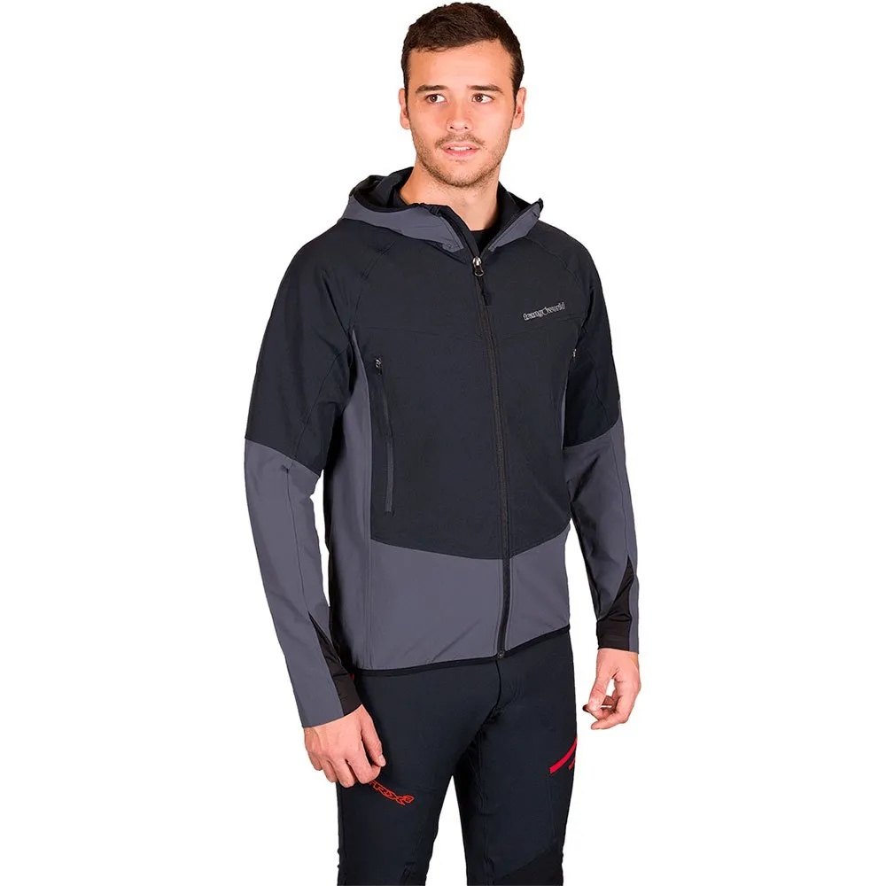 Trangoworld Blacksun Softshelljack Antraciet