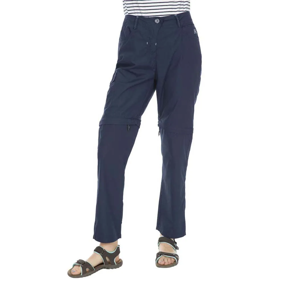 Trespass Rambler Convertible Broek Blauw