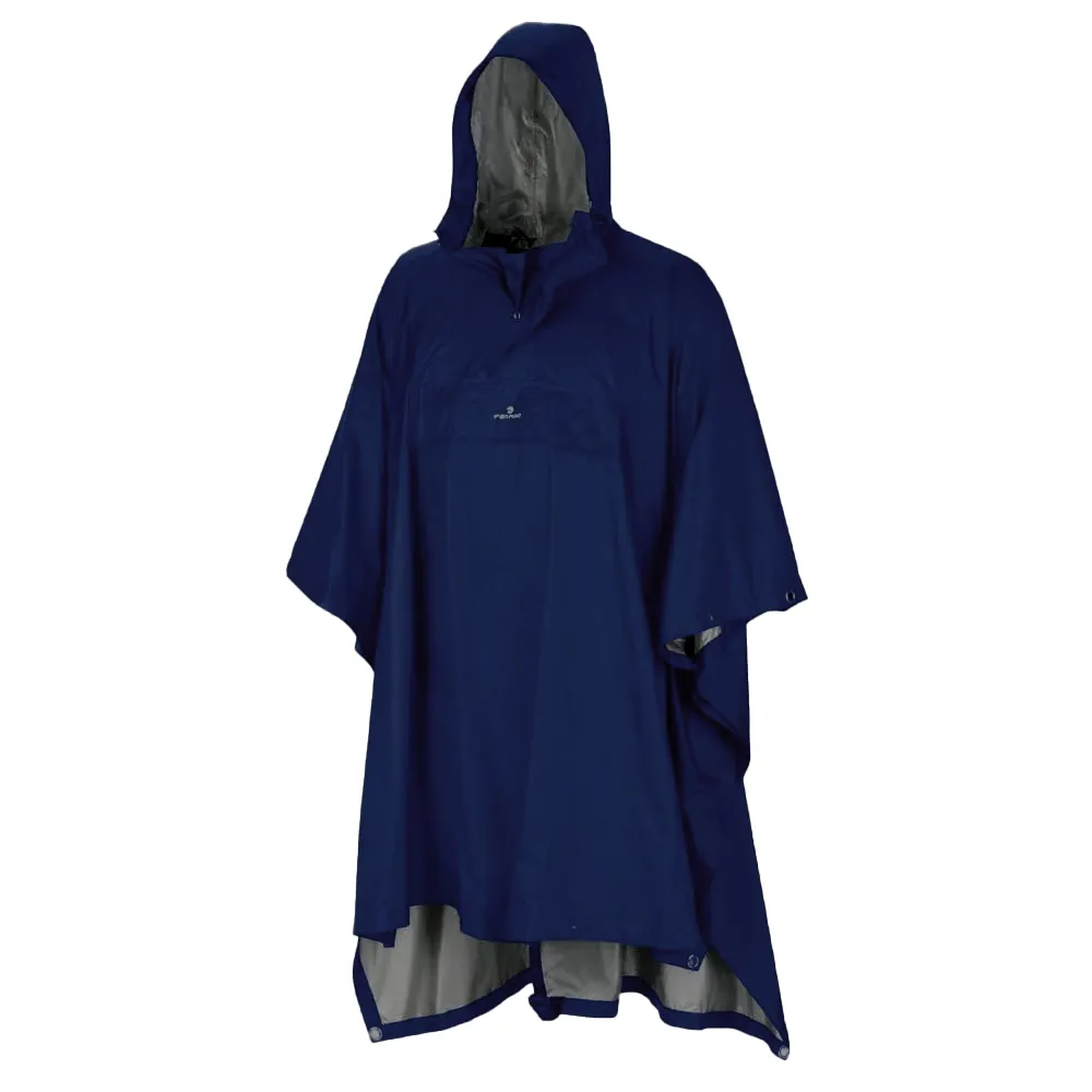 Ferrino Todomodo Ripstop Poncho Blauw