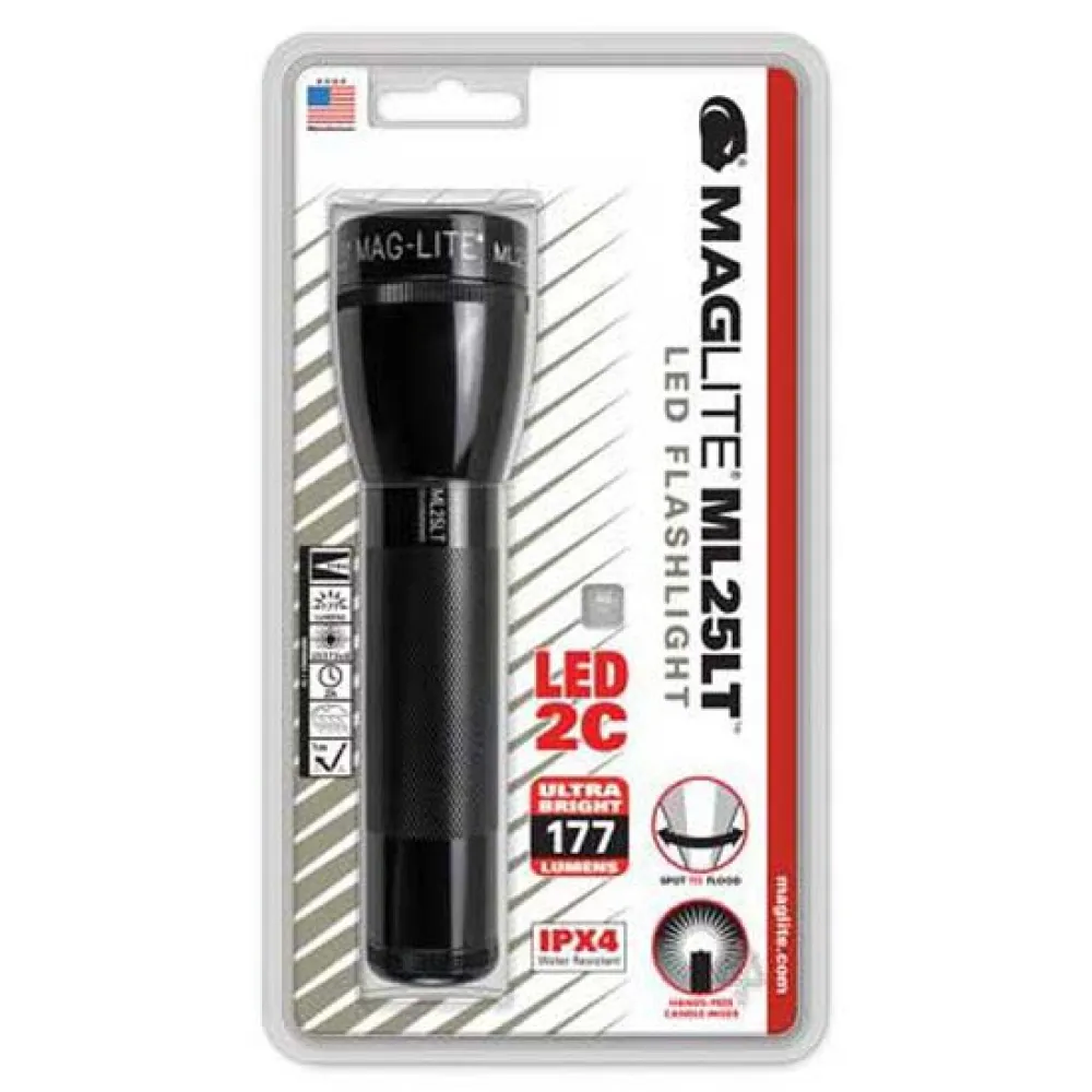 Mag-lite Ml25l 2c Led S2016-lantaarn Zwart