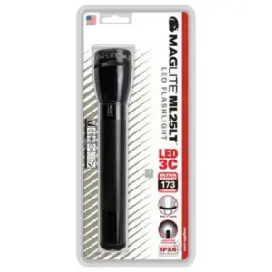 Mag-lite Ml25l 3c Led S3016 Lantaarn Zwart